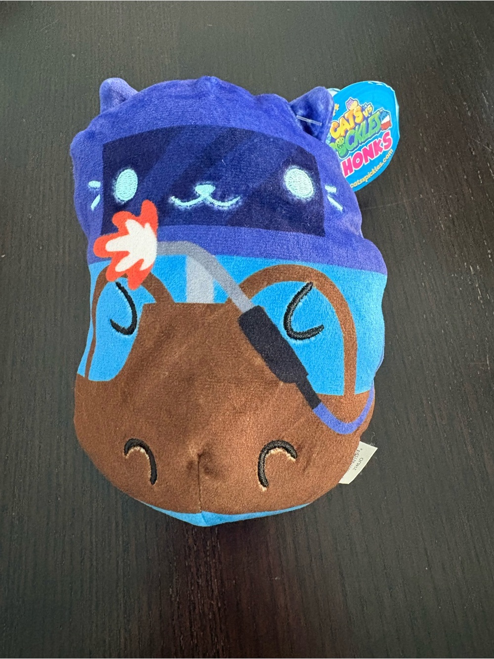 Cats vs Pickles CHONKS #395 Archie Welding Cat 6" Bean Bag Plush Toy Collectible